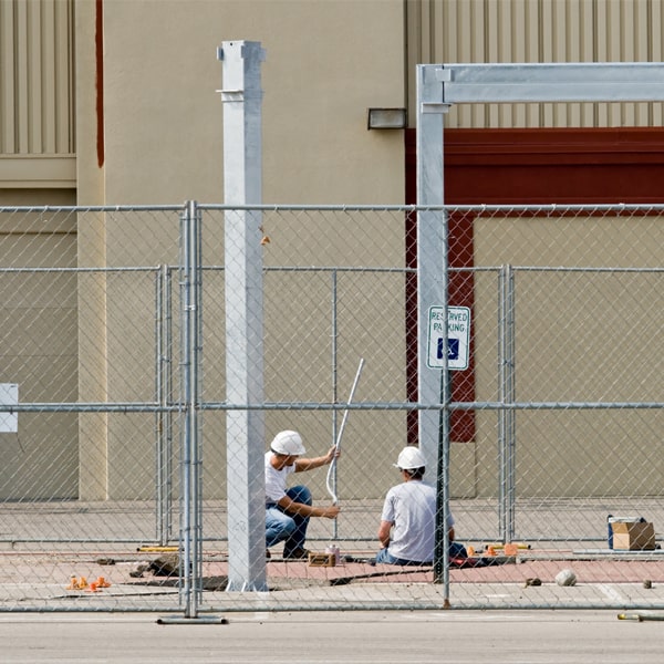 how long can i rent the temporary fence for my building site or event in Warwick New York